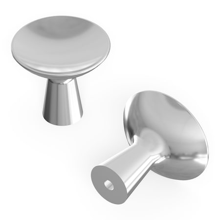 Hickory Hardware Maven Collection Knob 1-1/4 Inch Diameter Chrome Finish H078776CH